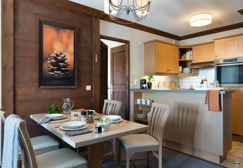 Le Village, Arc 1950 (self catered apartments) - Typical apartment style