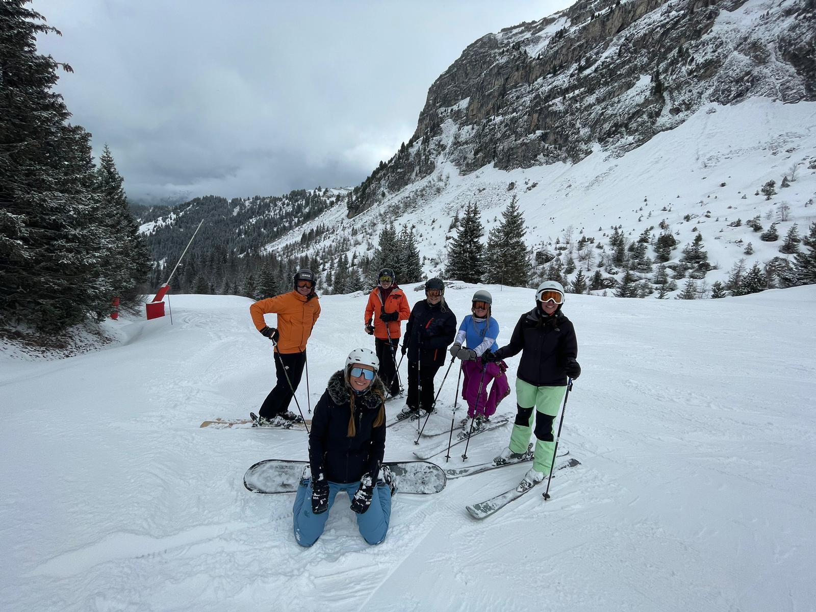 Peak Retreats team in 3 Valleys area