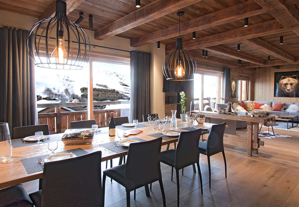 Lis, Les Deux Alpes (self catered chalet) - Seating area