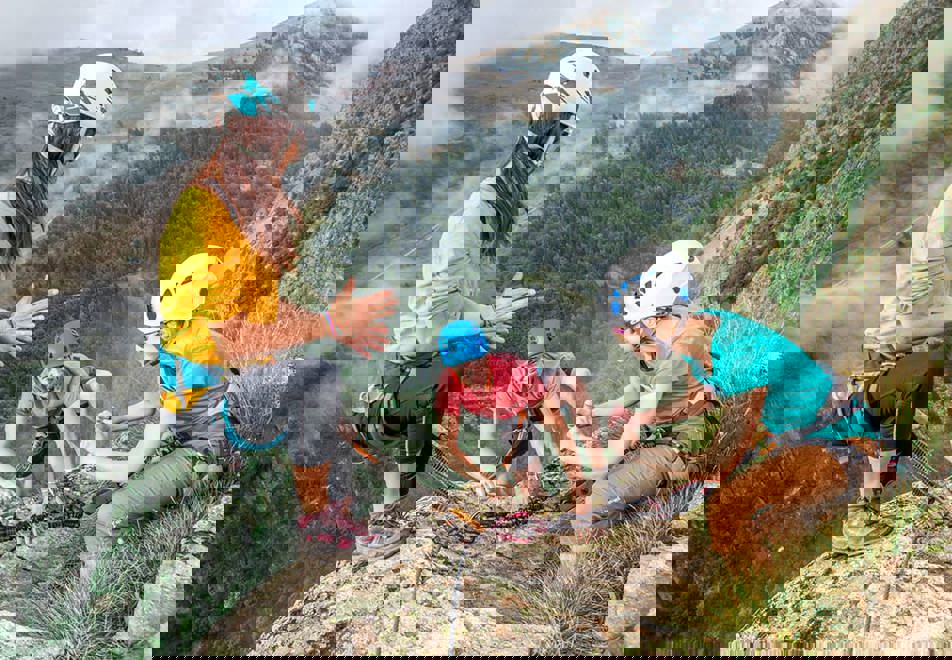 Alpe d'Huez in Summer - Via Ferrata