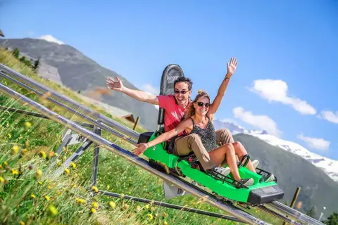 Alpe d'Huez in Summer - Mountain coaster