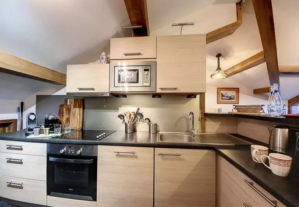 3 bedroom apartment in Saint Martin de Belleville (self catered) - Kitchen