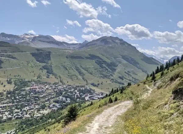 Les Deux Alpes alpine resort - In summer