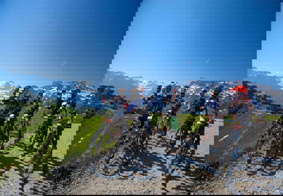 Chatel mountain biking