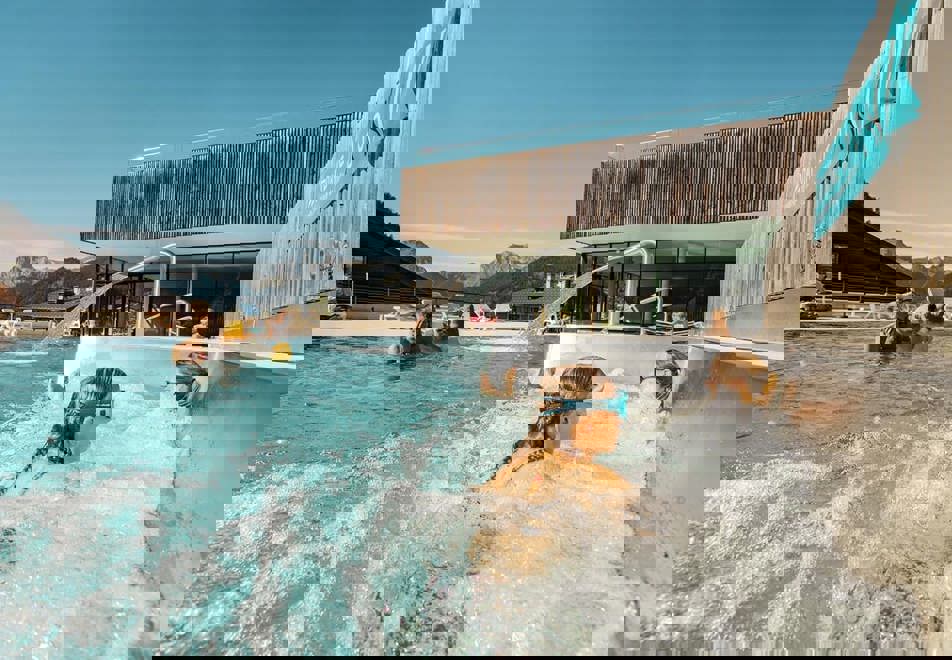 Chatel outdoor pool