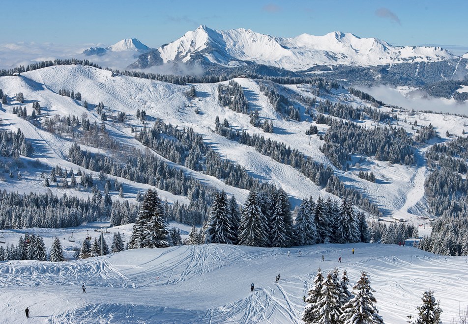 Les Gets Ski Slopes ©(N Joly) 