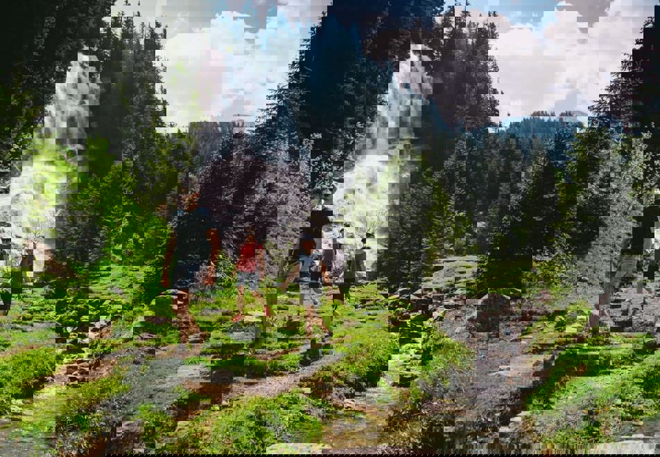 Morzine waterfalls