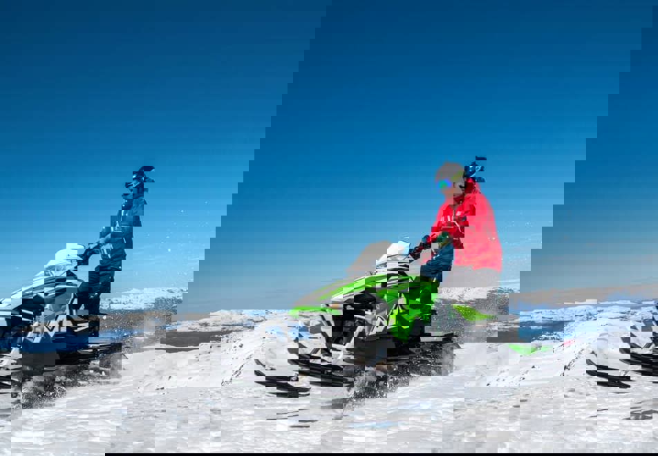 Morzine snowmobiling
