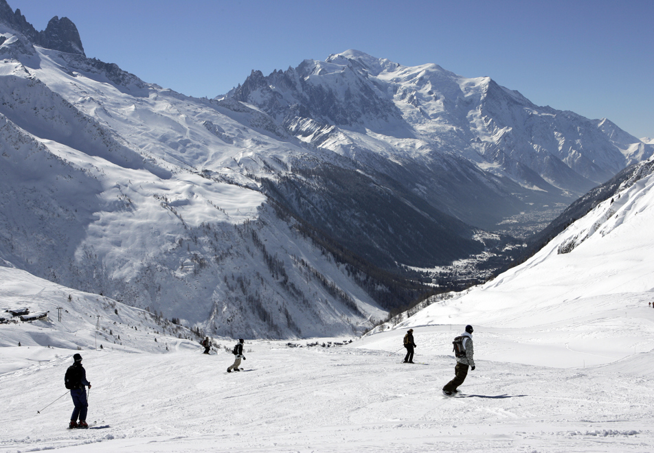 Vallorcine Ski Slopes