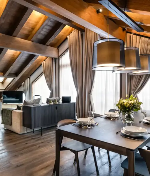 Falcon Lodge, Meribel (self catered apartments) - Typical apartment (©Philippe Gal)