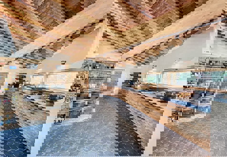 Reve de Marmottes, Meribel (self catered chalet) - Kitchen area