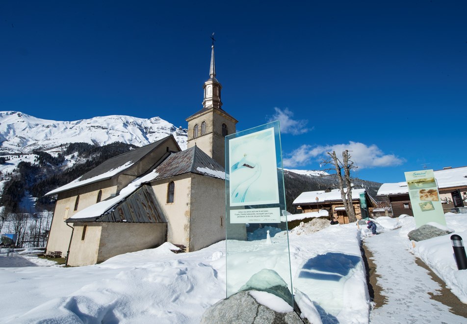 Les Contamines Ski Village © (Gilles Lansard)