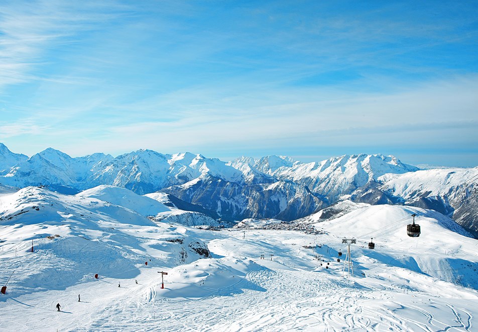 Alpe d'Huez Ski Resort - Extensive pistes