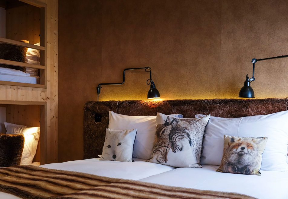 Chalet le Coeur, La Clusaz (B&B chalet) - Bedroom