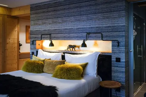 Chalet le Coeur, La Clusaz (B&B chalet) - Bedroom