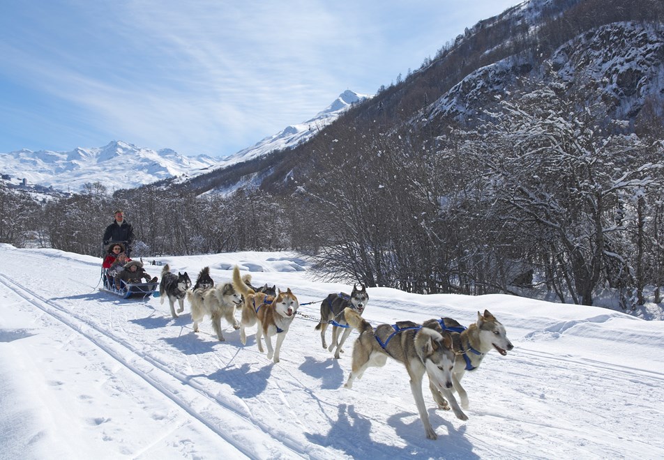 St Martin Ski Resort (©G Lansard) - Dog sledding