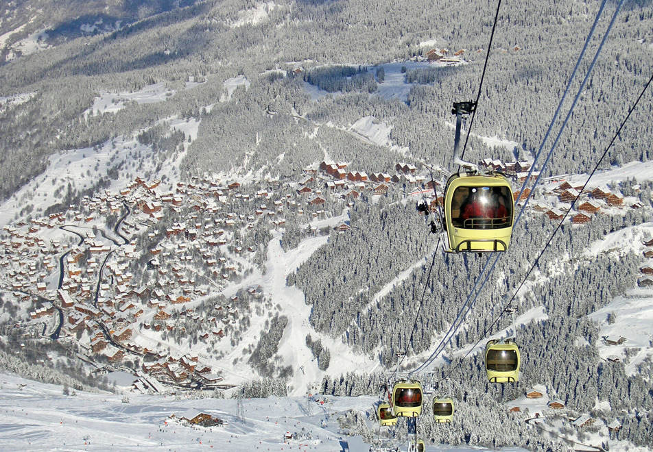 Meribel Ski Slopes