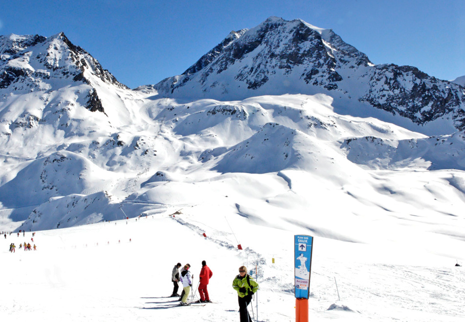 Bourg St Maurice - Paradiski Ski Slopes