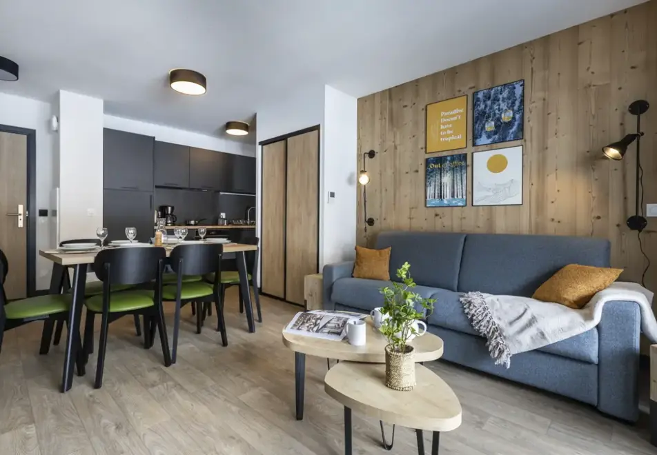 Serra Neva, Serre Chevalier (self catered apartments) - Typical apartment style