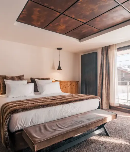 Daria-I Nor, Alpe d'Huez (hotel) - Typical room styles (©Norman Giry)