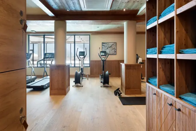 Chalets de Joy-Le Grand Bornand-Fitness room.webp