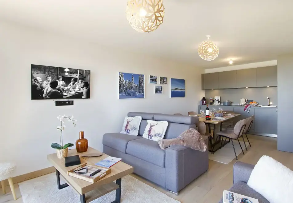 Phoenix B, Alpe d'Huez (self catered apartments) - Typical apartment style