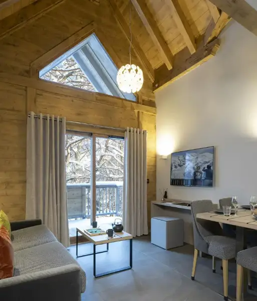 Éléna, Les Houches (self catered apartments) - Typical apartment style