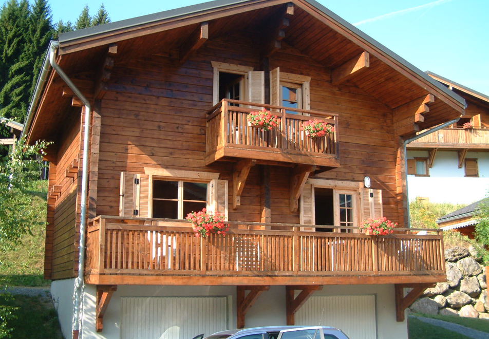 Bois de Champelle, Morillon (self catered chalet) - Exterior