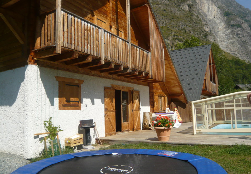 Le Planet I & II, Venosc (self catered chalets) - Terrace