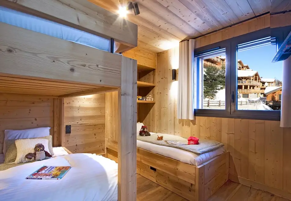 Le Lynx, Les Deux Alpes (self catered chalet) - Bunk room