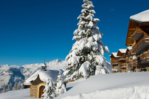 Snow in La Rosiere