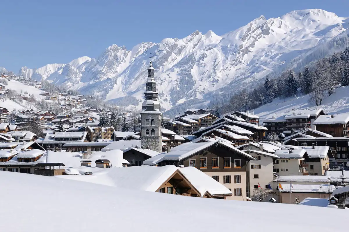 La Clusaz village
