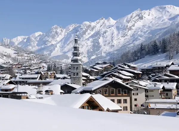 La Clusaz village