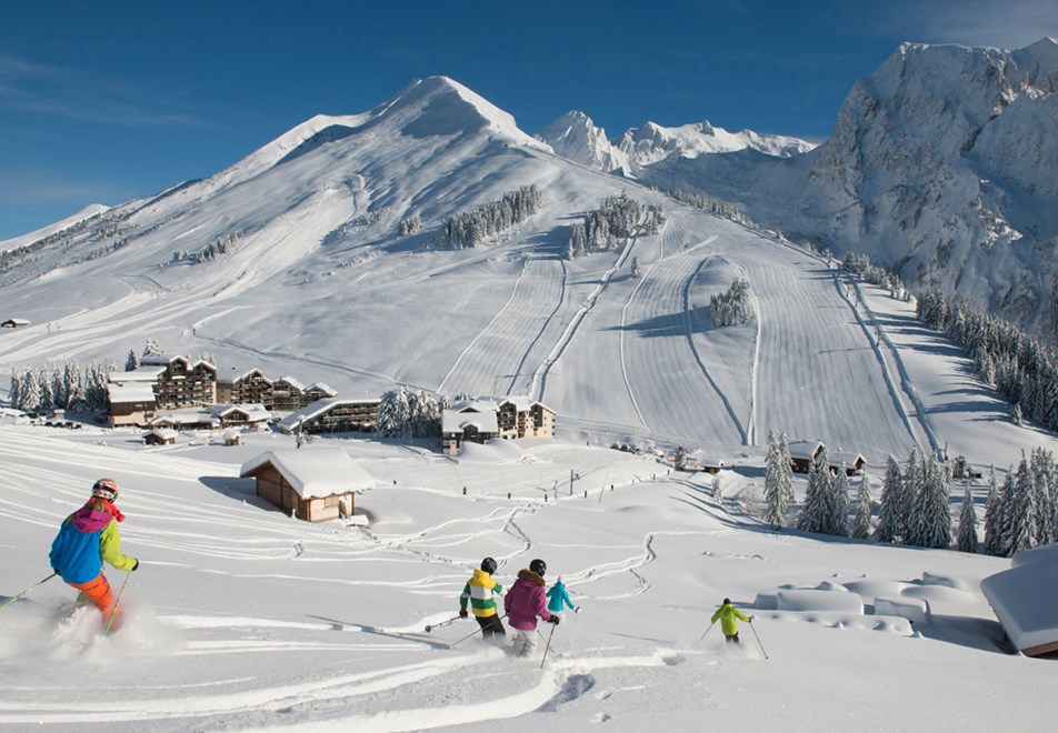 La Clusaz Ski Slopes © (Lebeau)