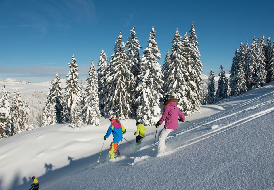 La Clusaz Ski Slopes © (Lebeau)