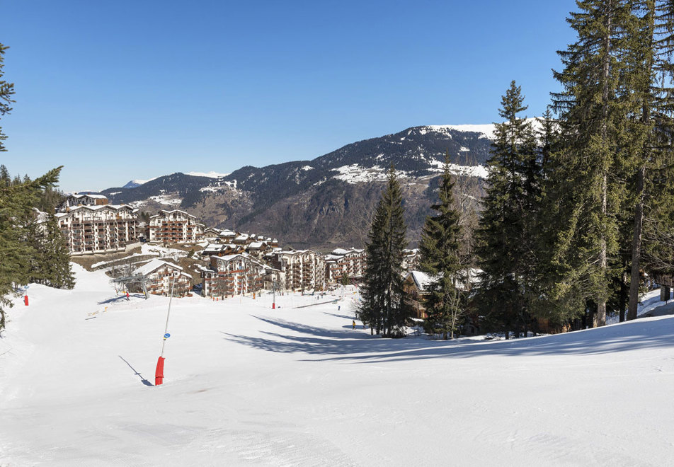 La Tania Ski Slopes