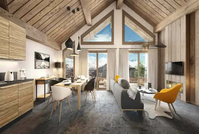 Le Caprice Blanc-La Toussuire-Artists impressions (5).webp