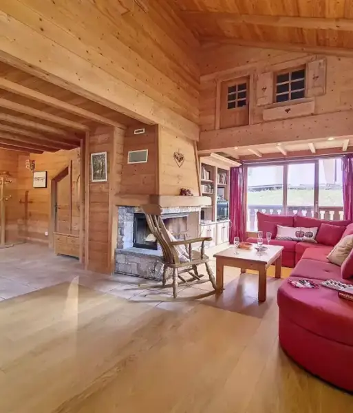 Charmettes, St Martin de Belleville (self catered apartment) - Living area