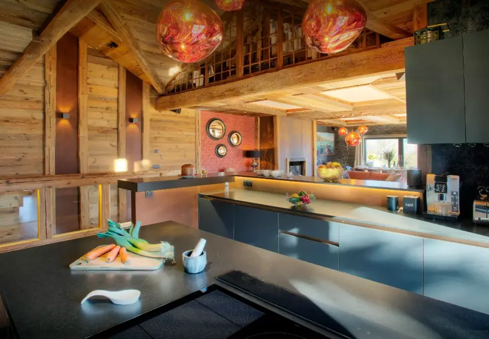 Chalet Kalyssia, Lake Annecy (self catered chalet) - Kitchen