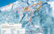 Sainte Foy piste map
