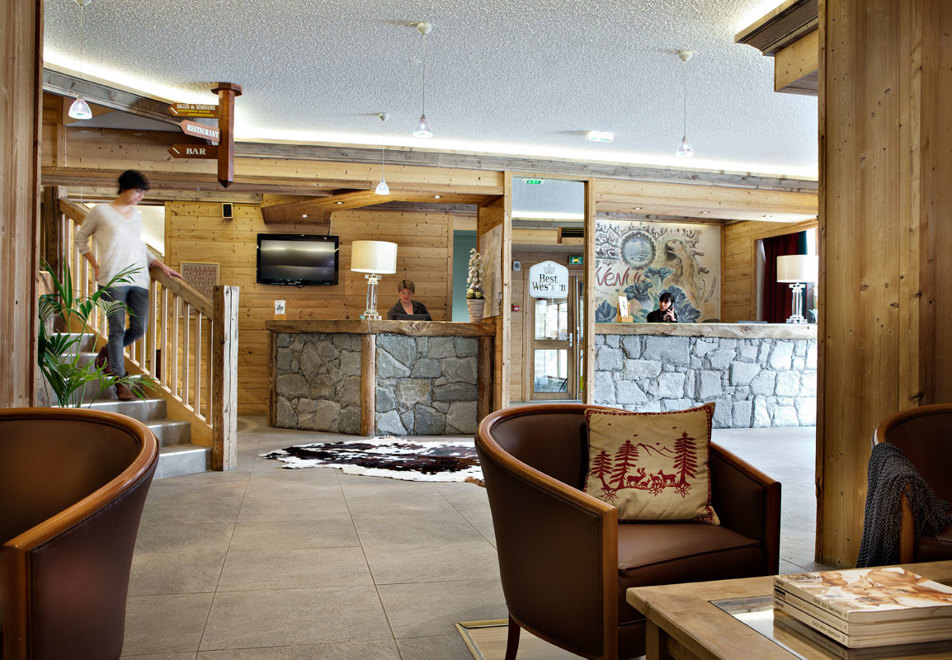 Alpen Roc, La Clusaz (hotel) - Reception