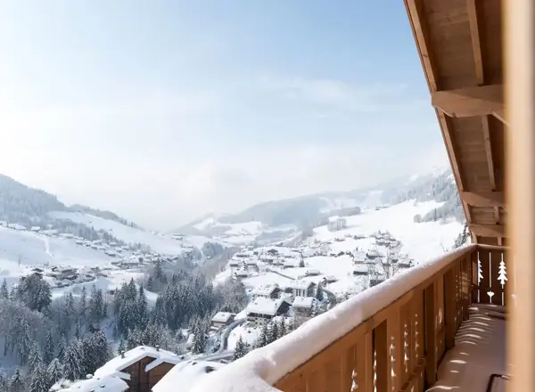 Le Village de Lessy, Le Grand Bornand (self catered apartments) - Balcony Views