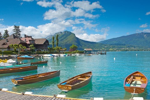 Shores of Lake Annecy