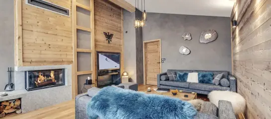 Alix - 3 bedroom apartment with fireplace sleeping 6 (c.107m2):