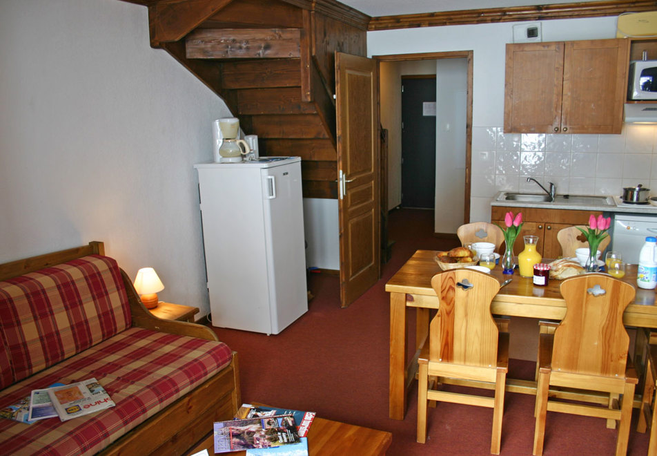 Les Valmonts , Valloire (Self catered apartments) - Kitchen/dining room
