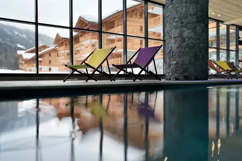 Les Chalets du Flambeau, Val Cenis (self catered apartments) - Indoor Pool