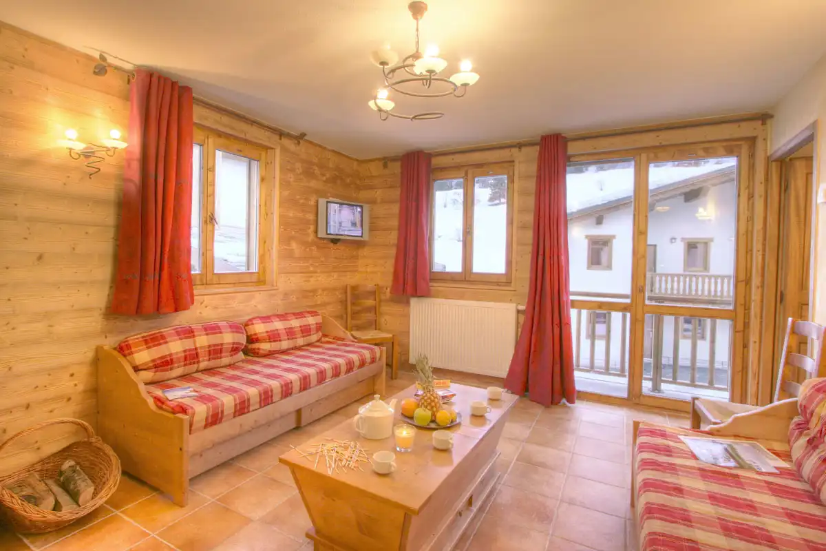 Les Balcons de Village, Val Cenis (Self catered apartments) - Living room