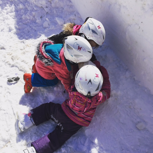 Triplets in the Snow