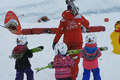 Triplets Skiing Triplets Skiing