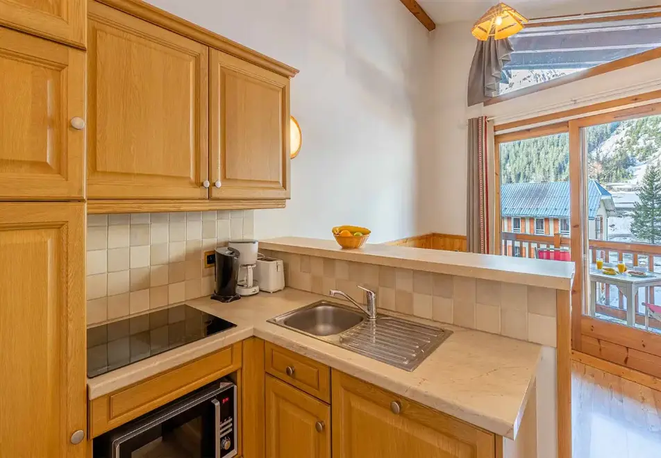 Les Jardin de la Vanoise, Pralognan-la-Vanoise - Typical 1 bedroom alcove 6 apartment